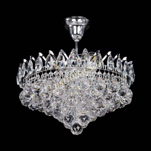Люстра Корона Капель шар 3 лампы в Кирове Гусь Хрустальный