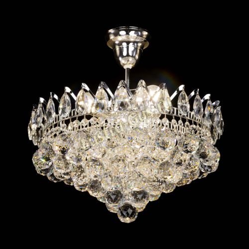 Люстра Корона Капель шар 3 лампы в Кирове Гусь Хрустальный