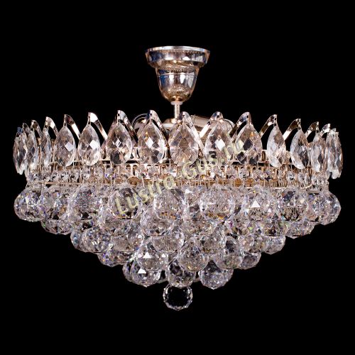 Люстра Корона Капель шар в Кирове Гусь Хрустальный