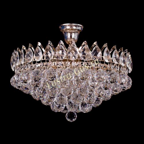 Люстра Корона Капель шар в Кирове Гусь Хрустальный