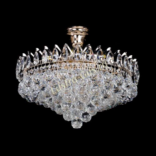 Люстра Корона Капель шар 5 ламп в Кирове Гусь Хрустальный