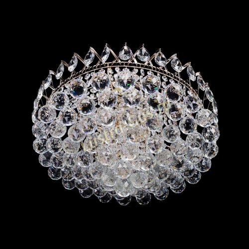 Люстра Корона Капель шар 5 ламп в Кирове Гусь Хрустальный