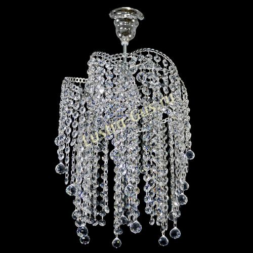 Люстра Космея №1 капель мини  в Кирове Гусь Хрустальный