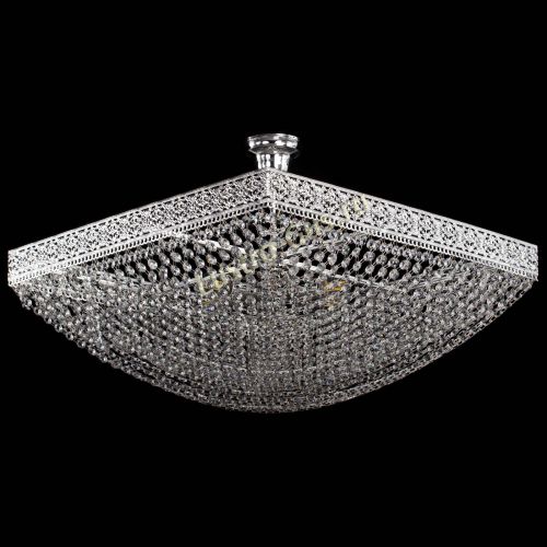 Люстра Квадрат №28 - 600 мм в Кирове Гусь Хрустальный