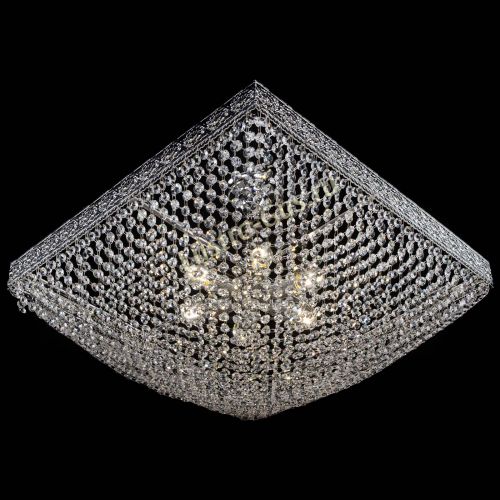 Люстра Квадрат №28 - 600 мм в Кирове Гусь Хрустальный