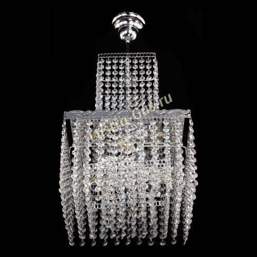 Люстра Квадрат №3 с подвесом в Кирове Гусь Хрустальный