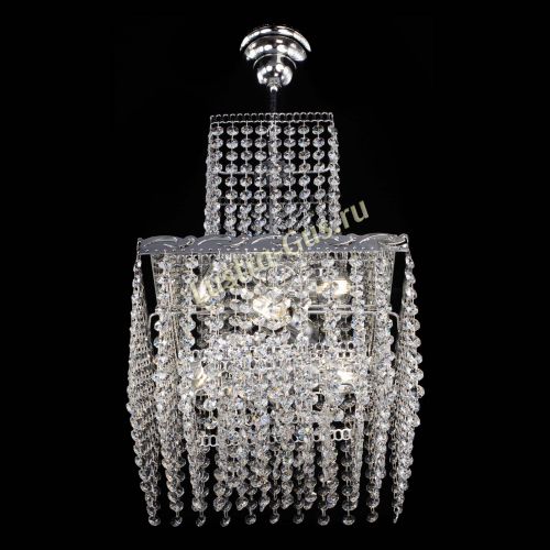 Люстра Квадрат №3 с подвесом в Кирове Гусь Хрустальный