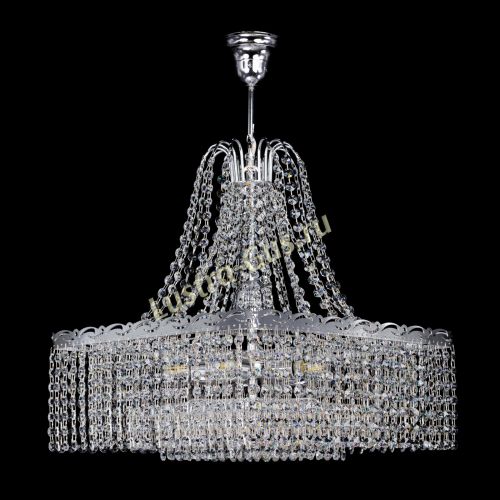 Люстра Квадрат Оптикон с подвесом в Кирове Гусь Хрустальный