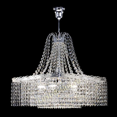 Люстра Квадрат Оптикон с подвесом в Кирове Гусь Хрустальный