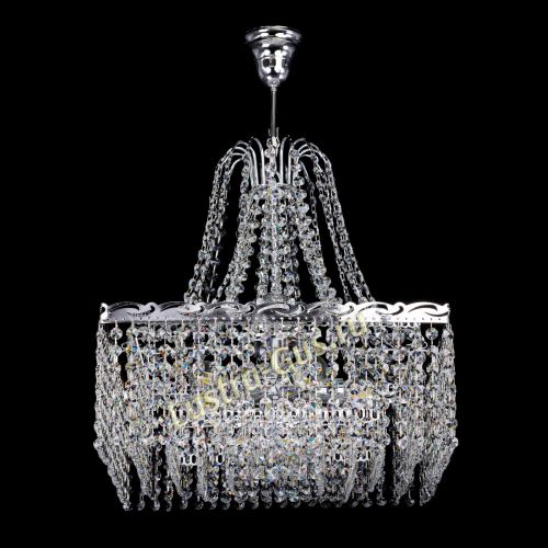 Люстра Квадрат Оптикон с подвесом в Кирове Гусь Хрустальный