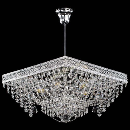 Люстра Квадрат Венеция №24 подвесная в Кирове Гусь Хрустальный