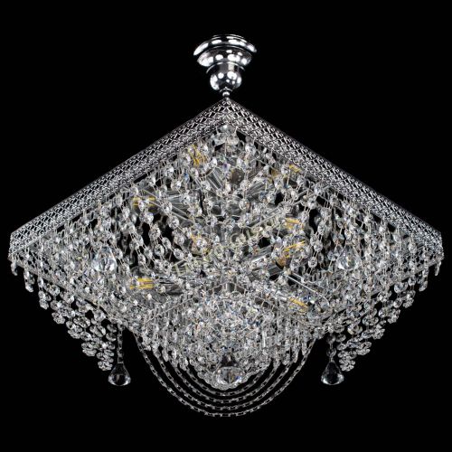 Люстра Квадрат Венеция №24 подвесная в Кирове Гусь Хрустальный