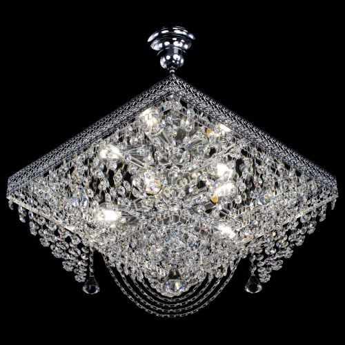 Люстра Квадрат Венеция №24 подвесная в Кирове Гусь Хрустальный
