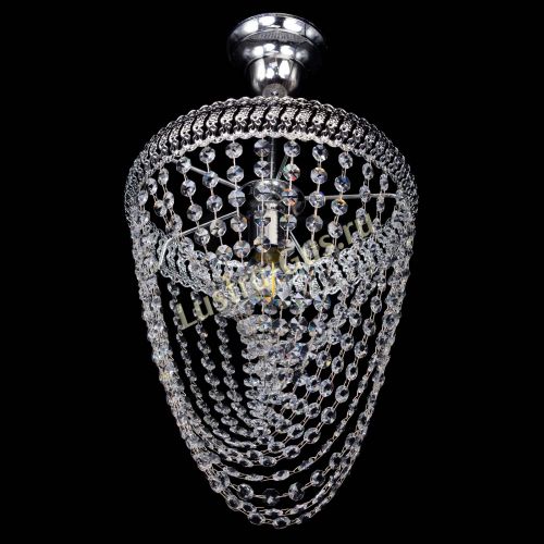 Люстра Лацио №1 Водоворот с подвесом в Кирове Гусь Хрустальный