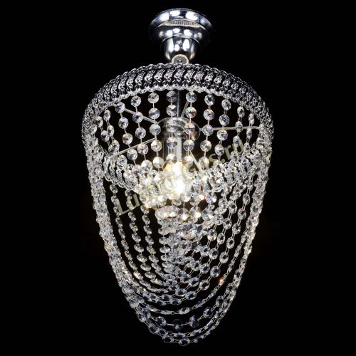 Люстра Лацио №1 Водоворот с подвесом в Кирове Гусь Хрустальный