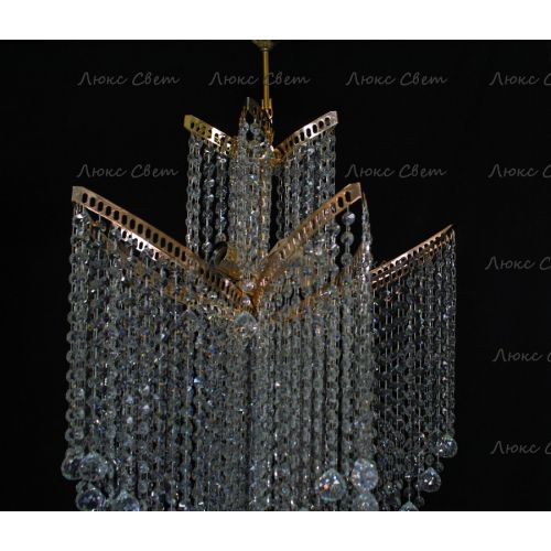 Люстра Лилия № 3 шар в Кирове Гусь Хрустальный