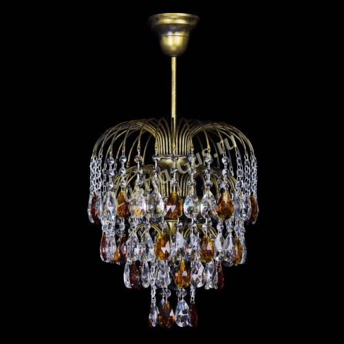 Люстра Лора №3 под бронзу чайная в Кирове Гусь Хрустальный