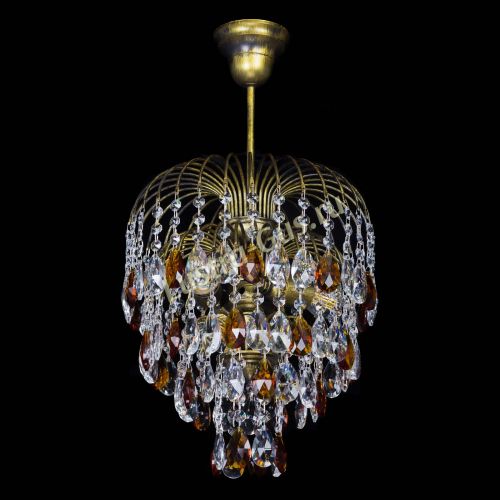 Люстра Лора №3 под бронзу чайная в Кирове Гусь Хрустальный