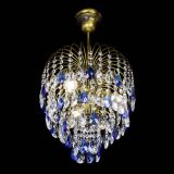 Люстра Лора №3 под бронзу синяя в Кирове