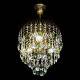 Люстра Лора №3 под бронзу зеленая в Кирове