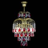 Люстра Лора №3 журавлик Красная под бронзу в Кирове