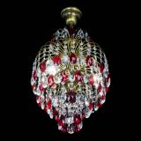 Люстра Лора №3 журавлик Красная под бронзу в Кирове