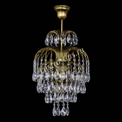 Люстра Лора №3 журавлик под бронзу в Кирове Гусь Хрустальный