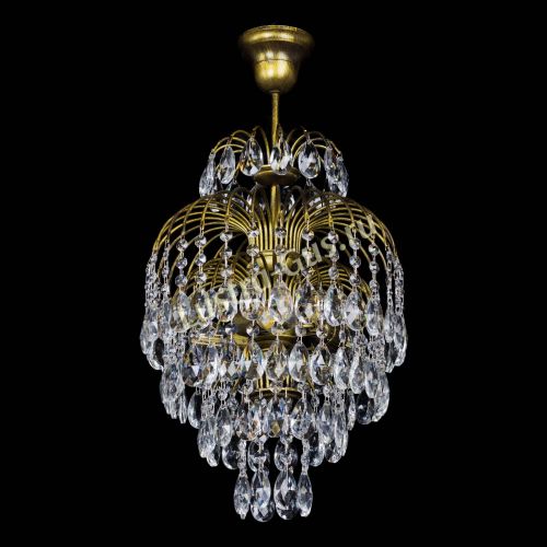 Люстра Лора №3 журавлик под бронзу в Кирове Гусь Хрустальный