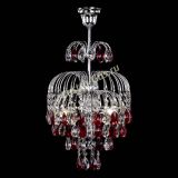 Люстра Лора №3 журавлик красная в Кирове