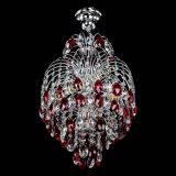 Люстра Лора №3 журавлик красная в Кирове