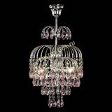 Люстра Лора №3 журавлик розовая в Кирове