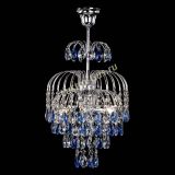 Люстра Лора №3 журавлик синяя в Кирове