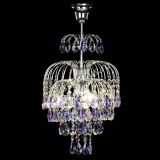 Люстра Лора №3 журавлик сиреневая в Кирове