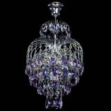 Люстра Лора №3 журавлик сиреневая в Кирове