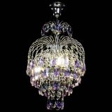 Люстра Лора №3 журавлик сиреневая в Кирове