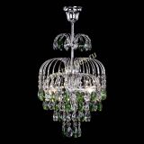 Люстра Лора №3 журавлик зеленая в Кирове