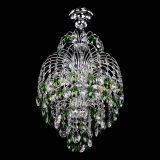 Люстра Лора №3 журавлик зеленая в Кирове