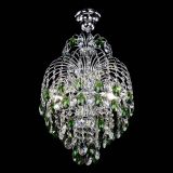 Люстра Лора №3 журавлик зеленая в Кирове