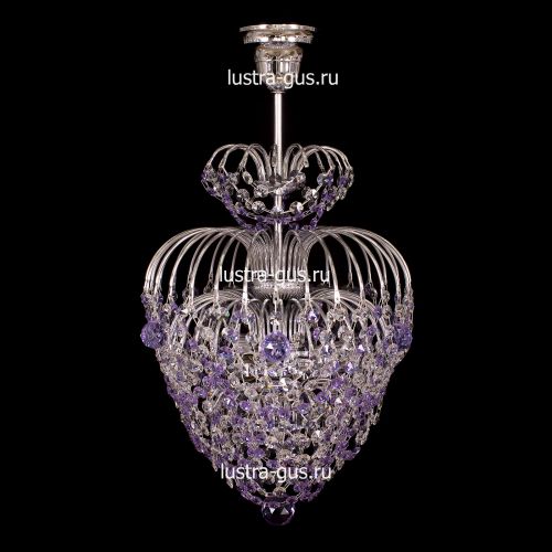 Люстра Лора оптикон сиреневая в Кирове Люстра Лора оптикон сиреневая в Кирове