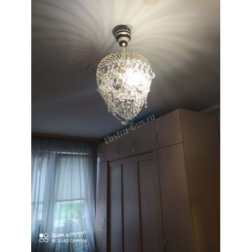 Люстра Лора оптикон в Кирове Гусь Хрустальный