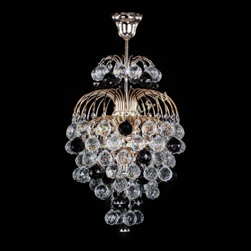 Люстра Лора Шар 40 черная в Кирове Гусь Хрустальный