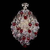 Люстра Лора Шар 40 красная в Кирове