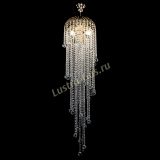 Люстра Лора Винтаж длинная (шар 30мм) в Кирове