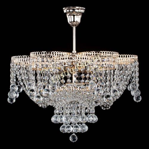 Люстра Лотос Анна с подвесом в Кирове Гусь Хрустальный