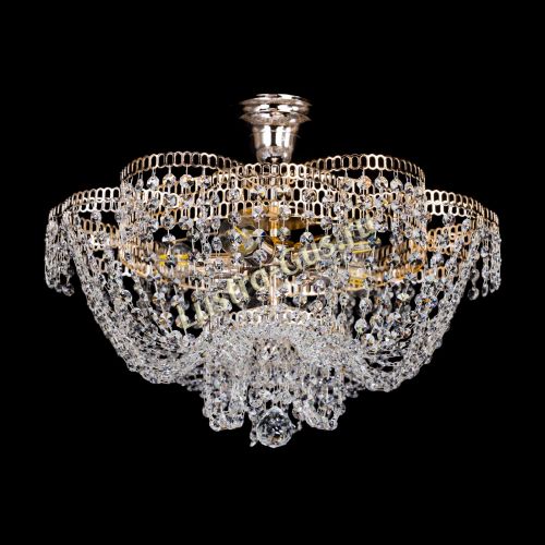 Люстра Лотос Пион с подвесом в Кирове Гусь Хрустальный