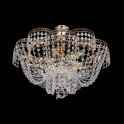 Люстра Лотос Пион с подвесом в Кирове Гусь Хрустальный