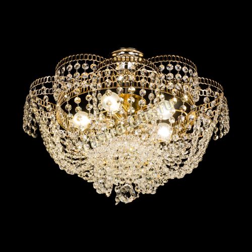 Люстра Лотос Пион с подвесом в Кирове Гусь Хрустальный