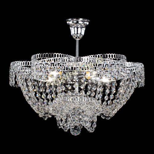 Люстра Лотос Пион с подвесом в Кирове Гусь Хрустальный