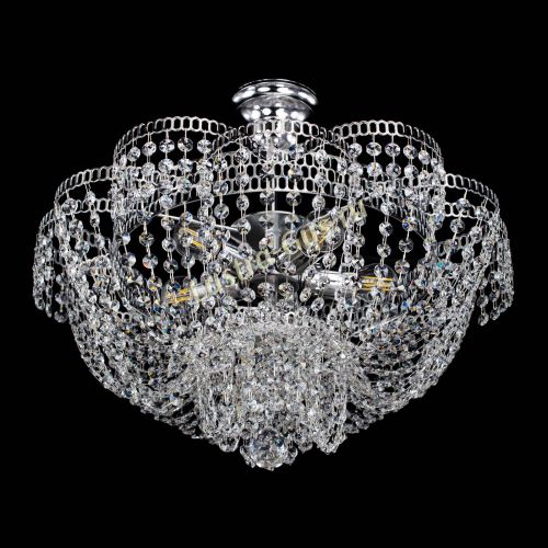 Люстра Лотос Пион с подвесом в Кирове Гусь Хрустальный