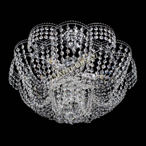 Люстра Лотос Пион с подвесом в Кирове Гусь Хрустальный